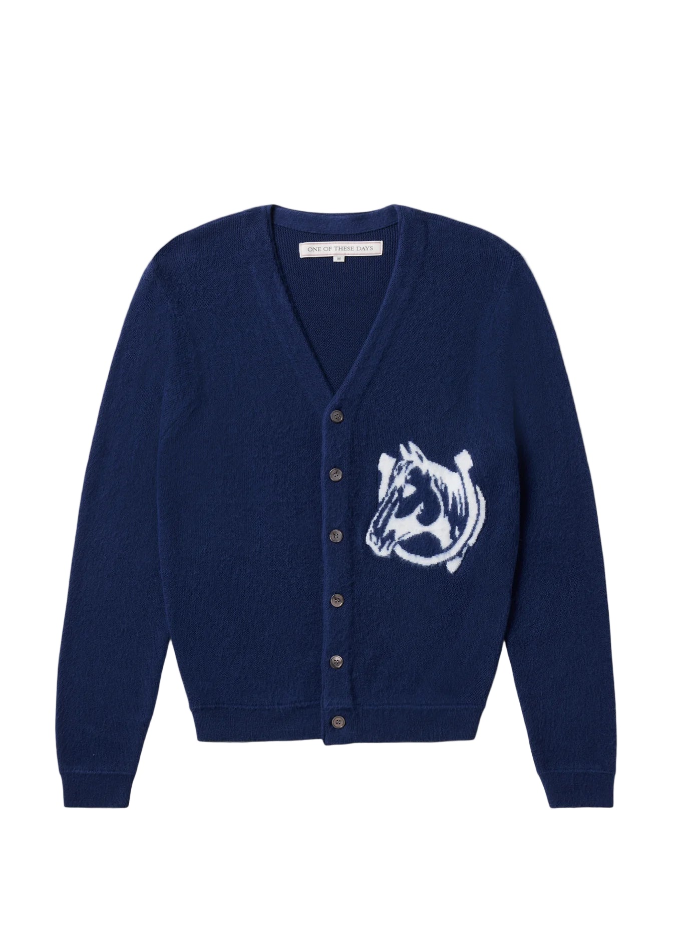 One of These Days Collegiate Cardigan in Navy | Paranoid Ranch