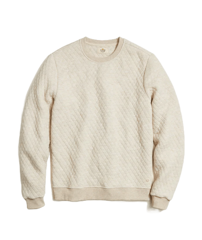 Corbet Quilted Crewneck - Paranoid Ranch