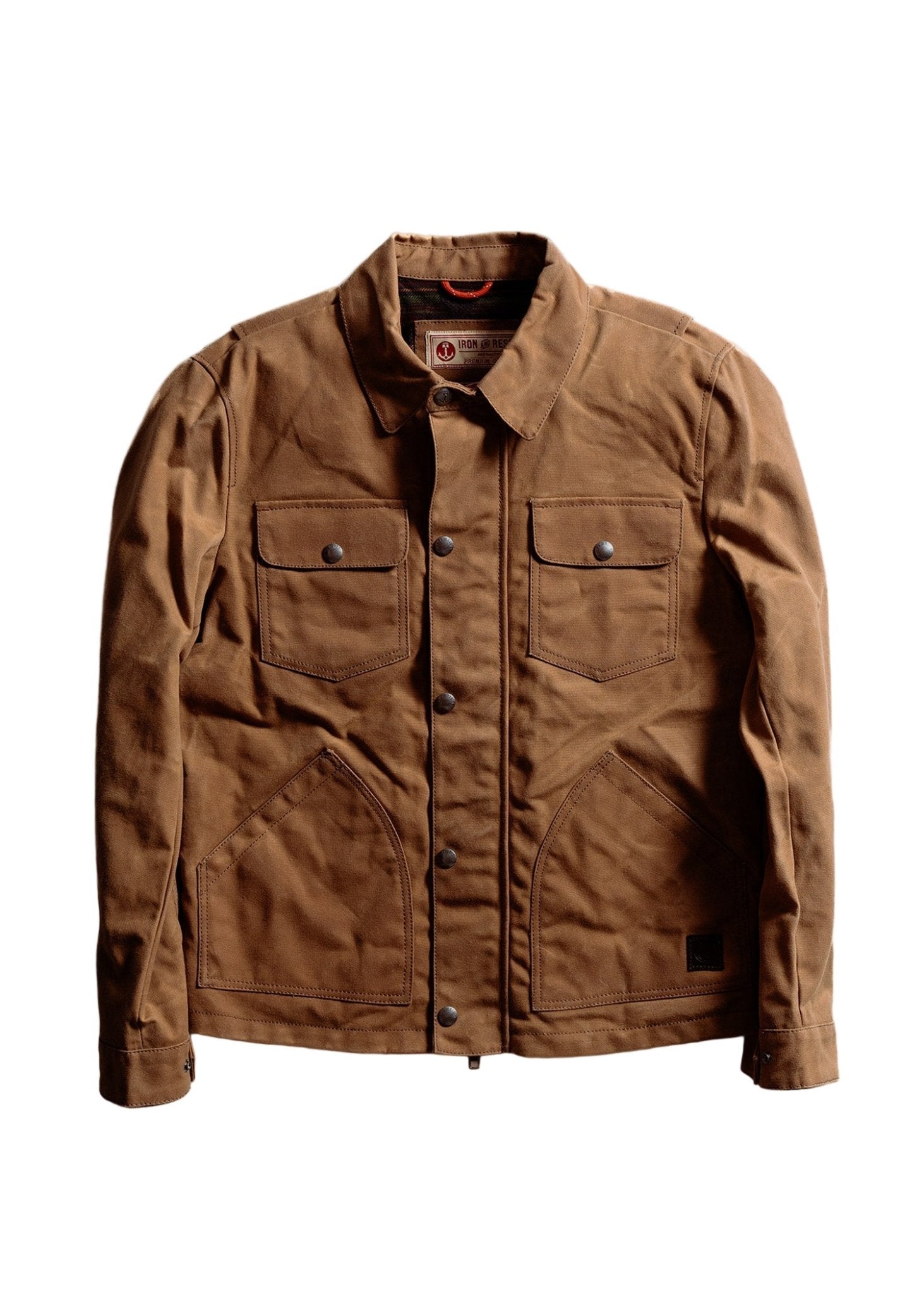 Iron & Resin Cruiser Jacket - Raymond Waxed Canvas | Paranoid Ranch