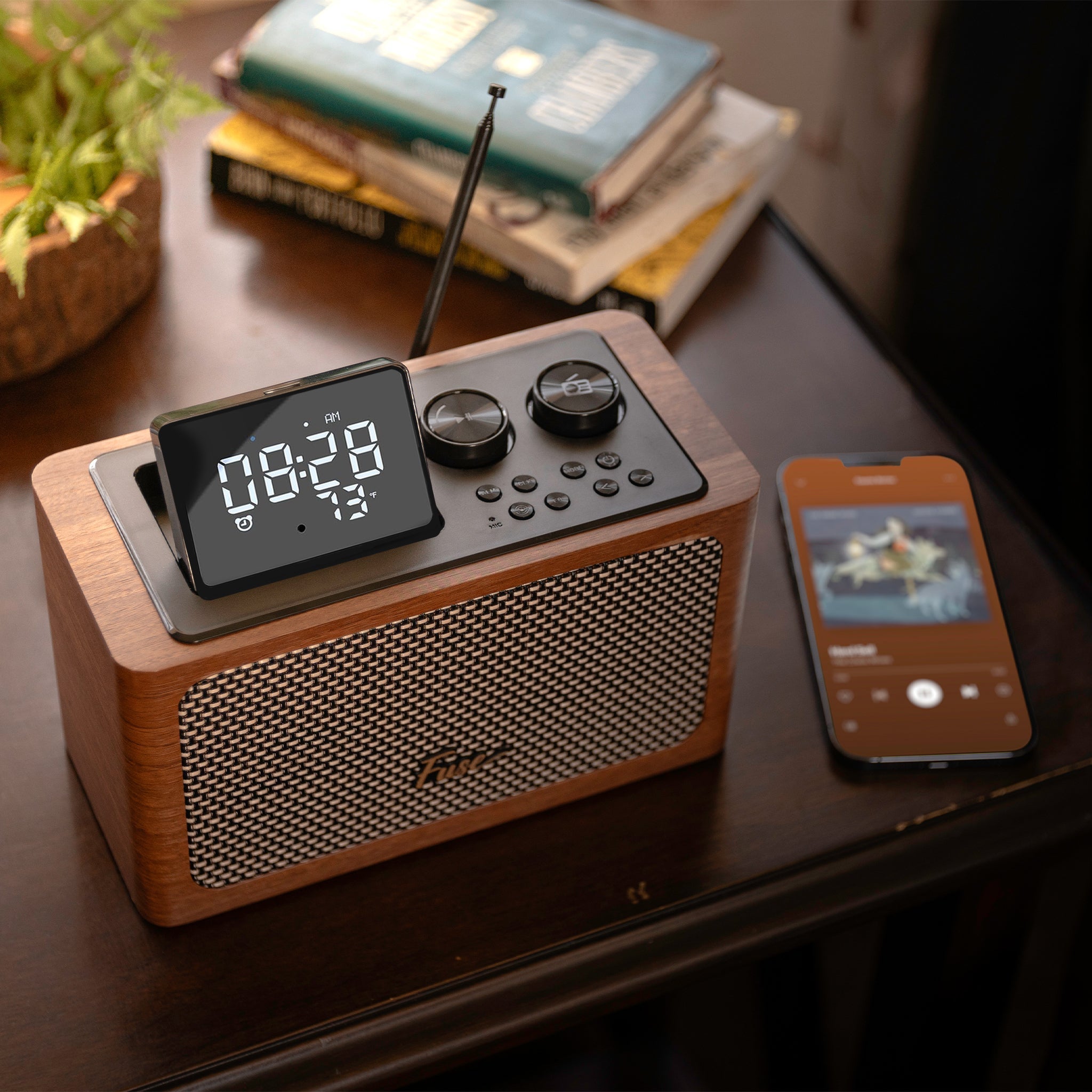 Fuse Zide Vintage Retro Radio with Alarm Clock - Paranoid Ranch