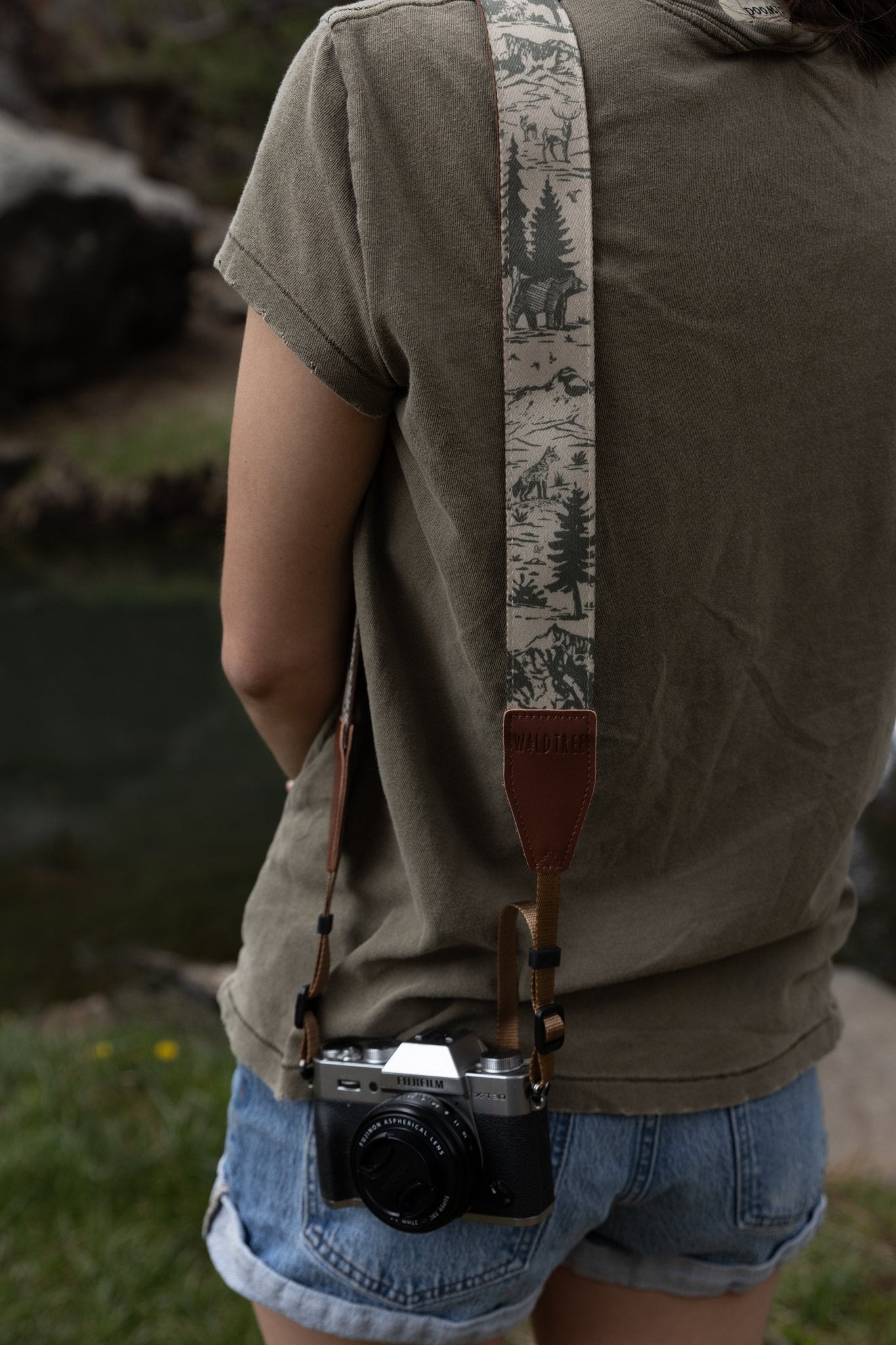 Woodland Landscape Camera Strap - Paranoid Ranch