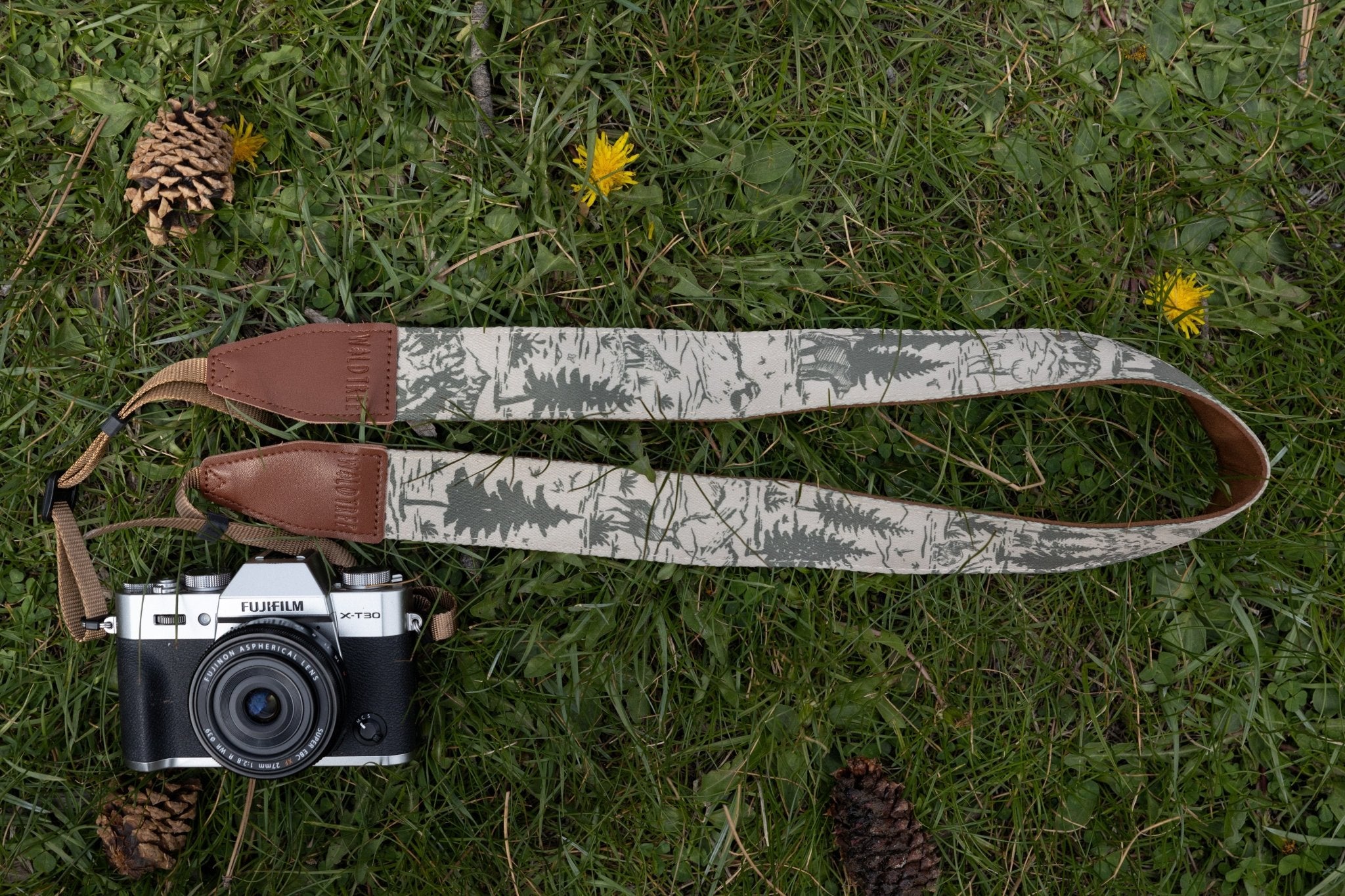 Woodland Landscape Camera Strap - Paranoid Ranch