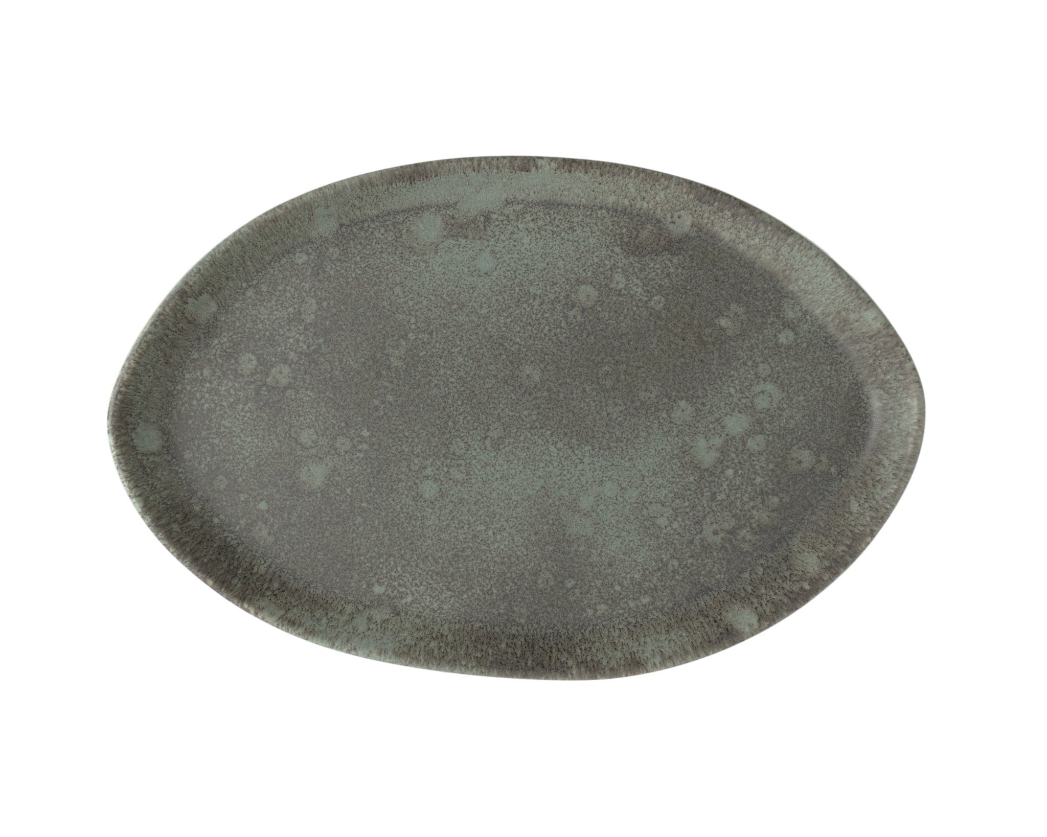 15" Oval Platter - Paranoid Ranch