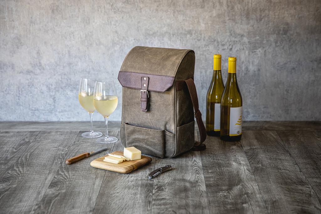 2 Bottle Insulated Wine & Cheese Cooler Tote - Paranoid Ranch