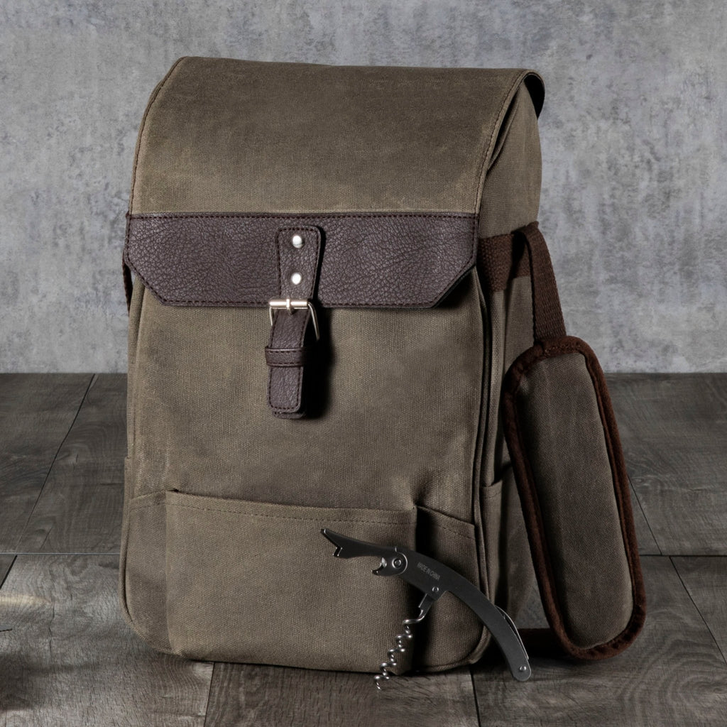 2 Bottle Insulated Wine & Cheese Cooler Tote - Paranoid Ranch