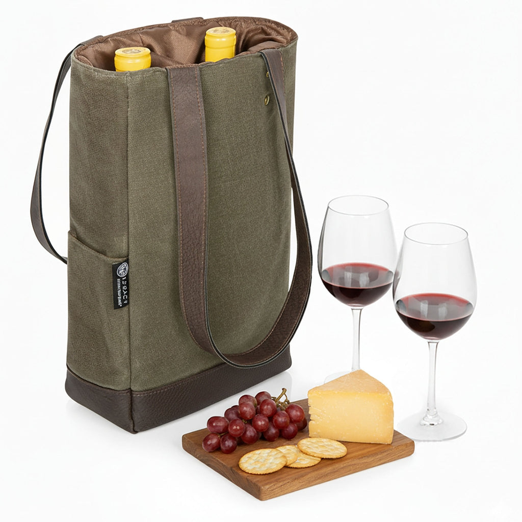 2 Bottle Insulated Wine Cooler Bag - Paranoid Ranch