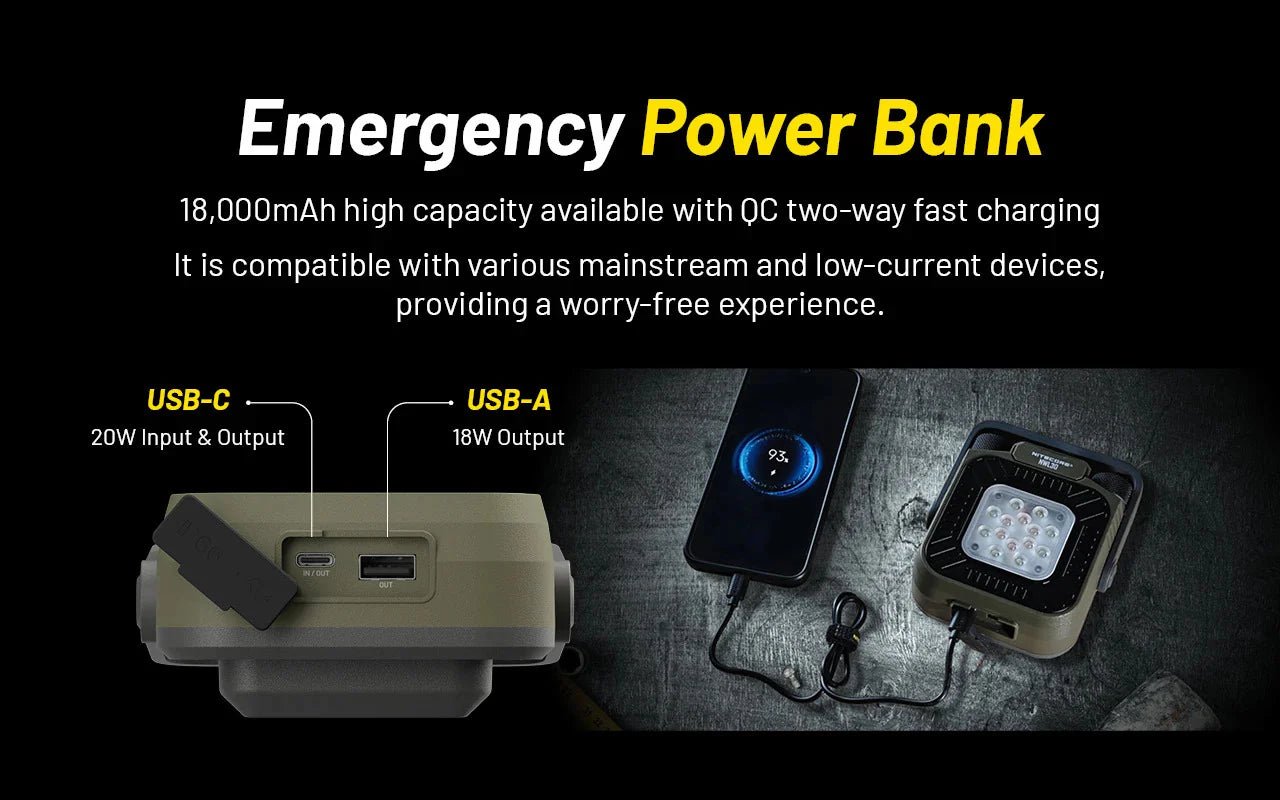 3 - in - 1 Lantern with Mosquito Repeller and Power Bank - Paranoid Ranch