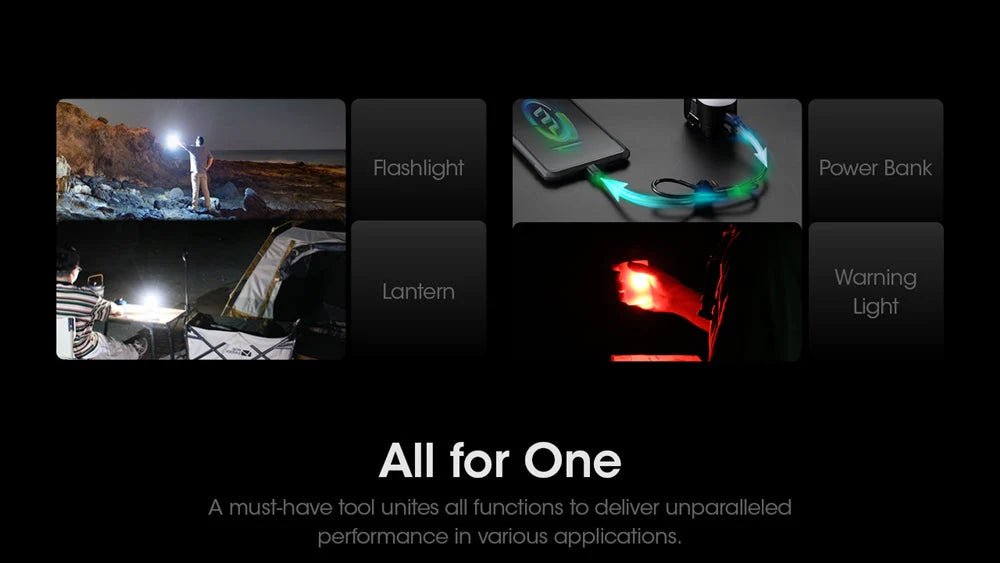 3 - in - 1 Rechargeable Lantern Flashlight - Paranoid Ranch