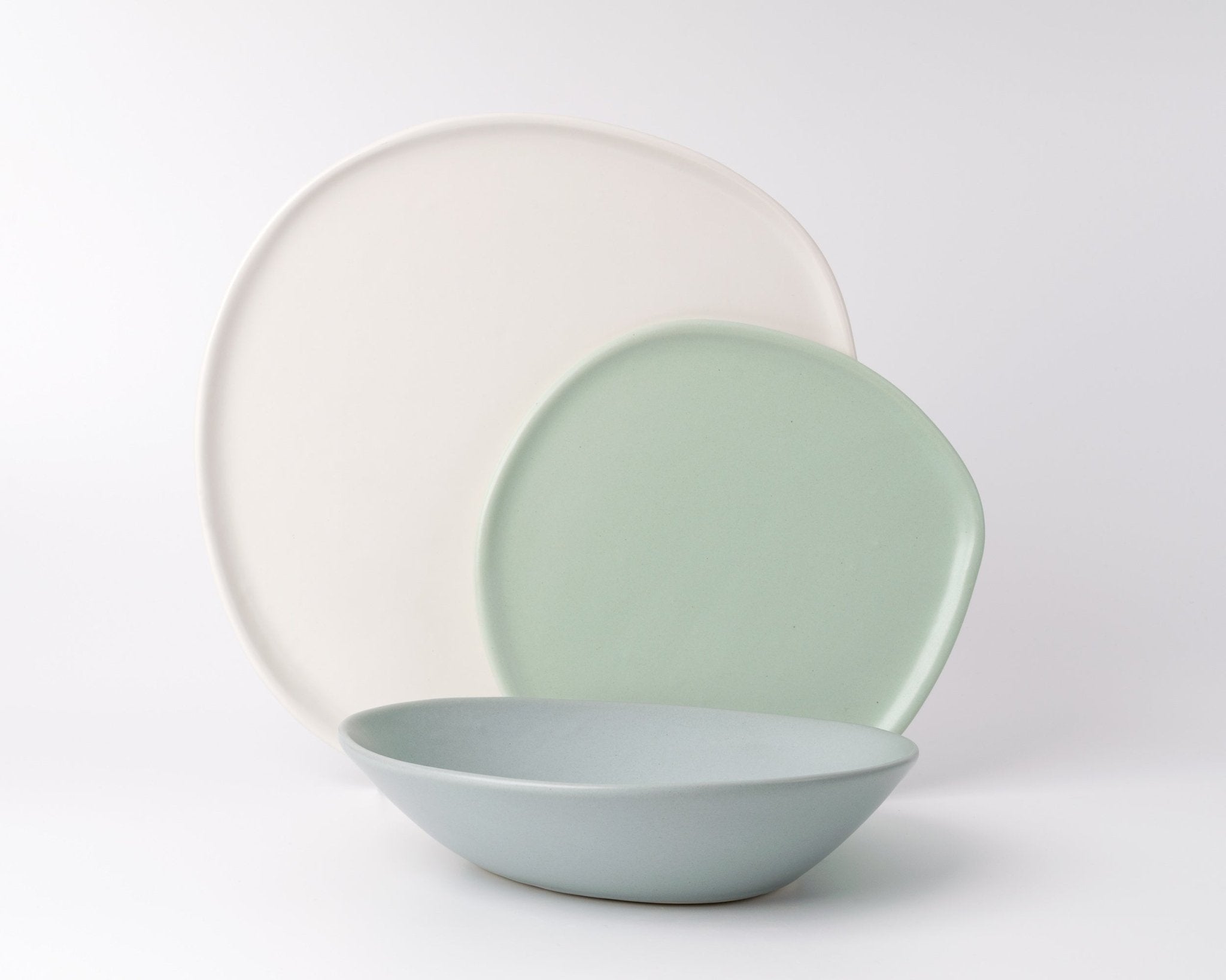 3 Piece Ripple Dinner Setting - Paranoid Ranch