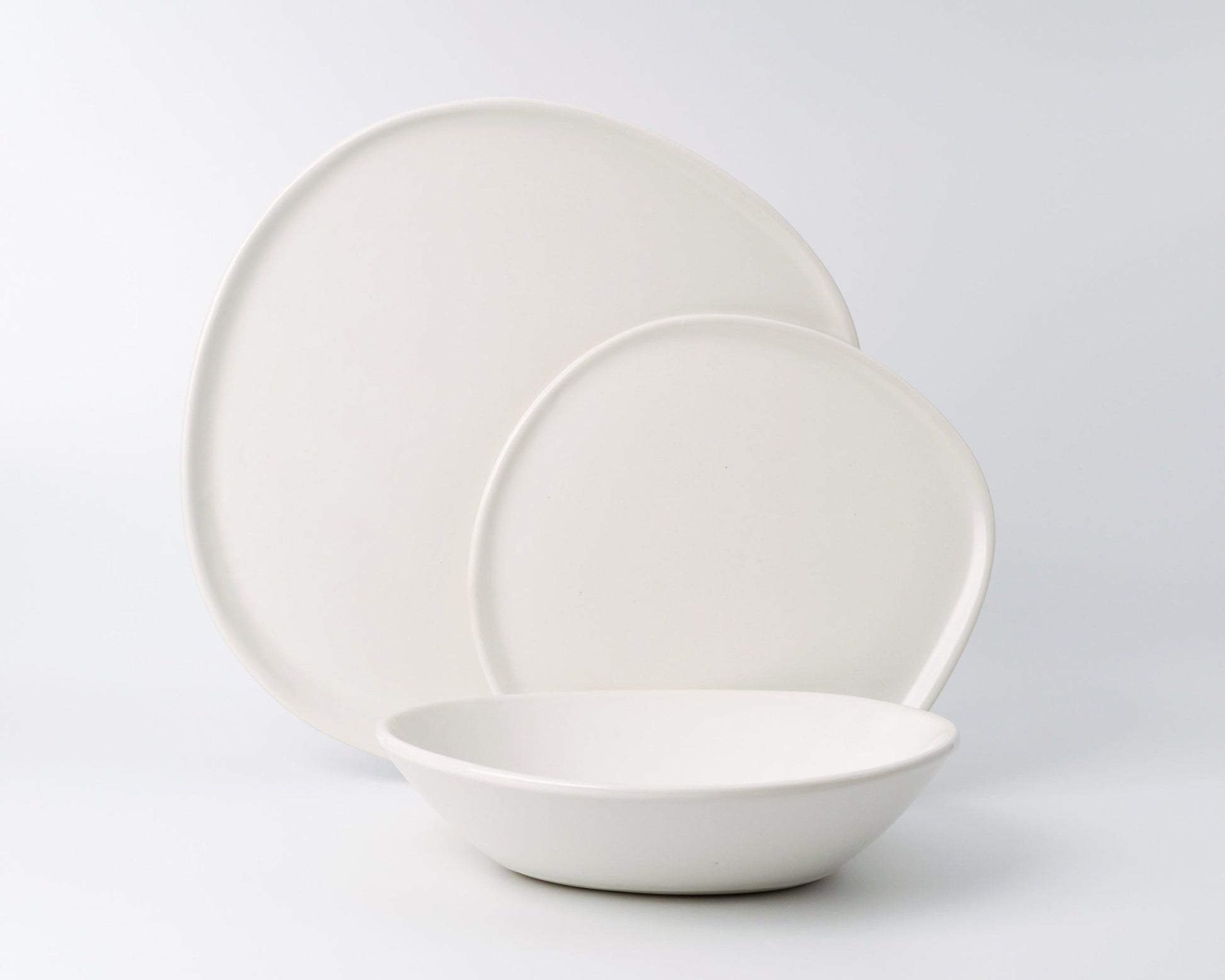 3 Piece Ripple Dinner Setting - Paranoid Ranch