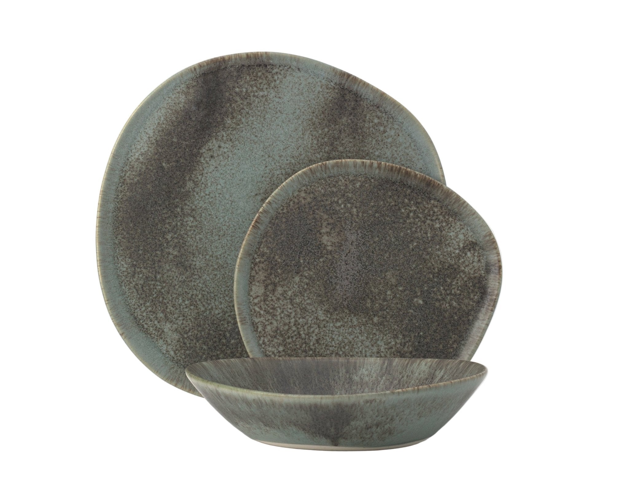 3 Piece Ripple Dinner Setting - Paranoid Ranch
