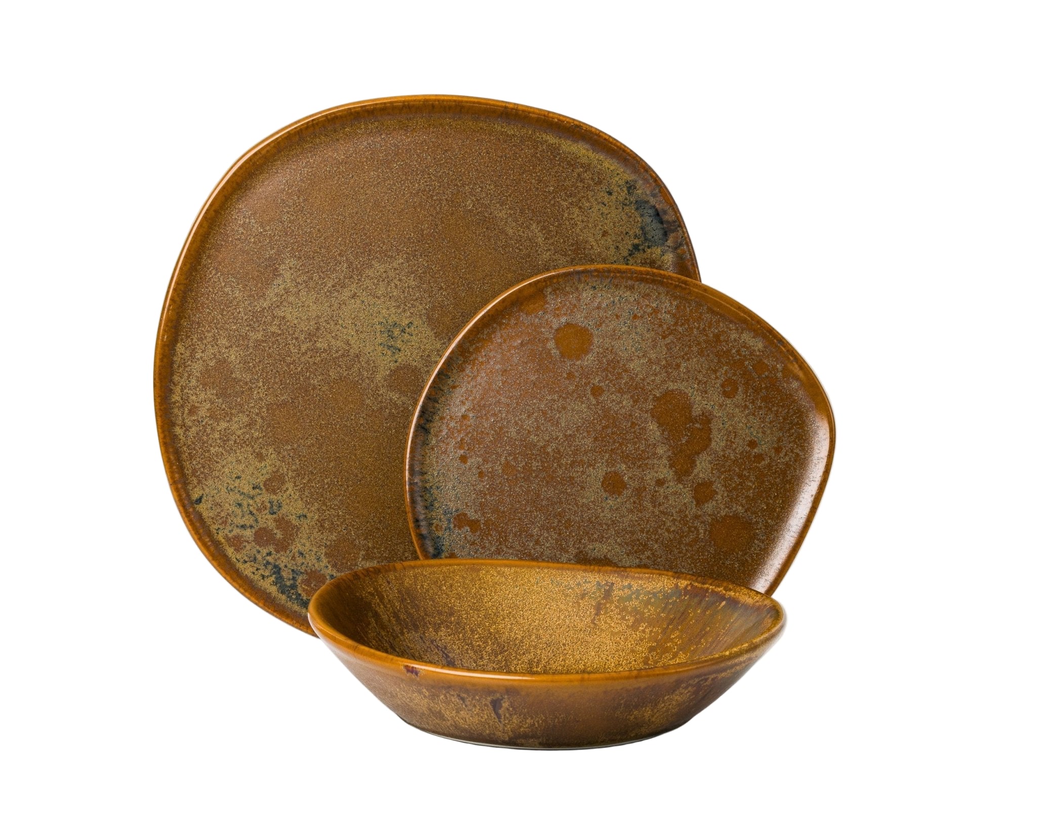 Haand 3 Piece Ripple Dinner Setting - Paranoid Ranch