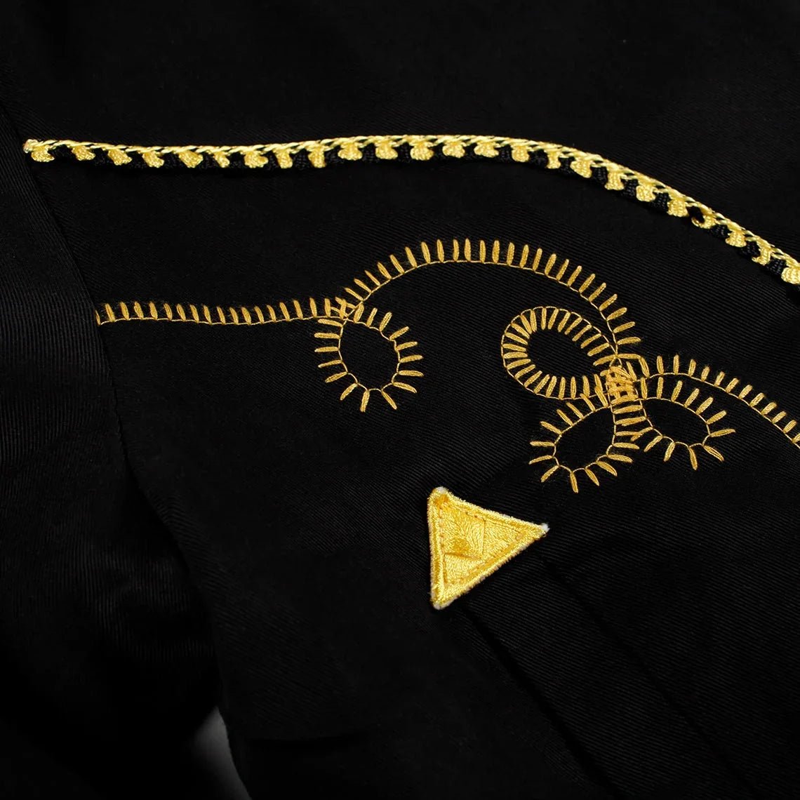 3rd Man Slim Cut Black Bolero - Paranoid Ranch