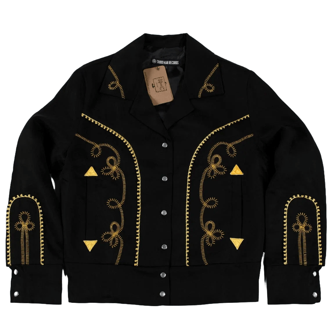 3rd Man Slim Cut Black Bolero - Paranoid Ranch