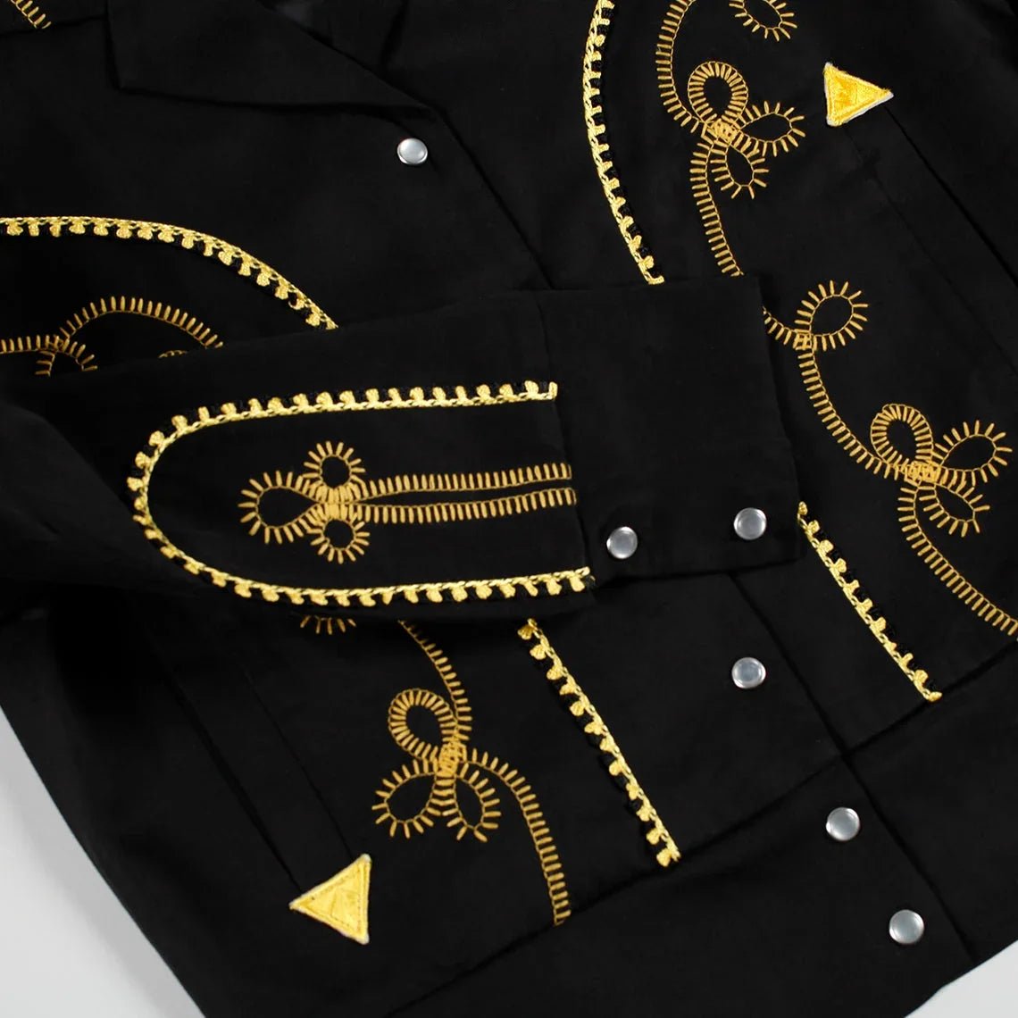 3rd Man Slim Cut Black Bolero - Paranoid Ranch