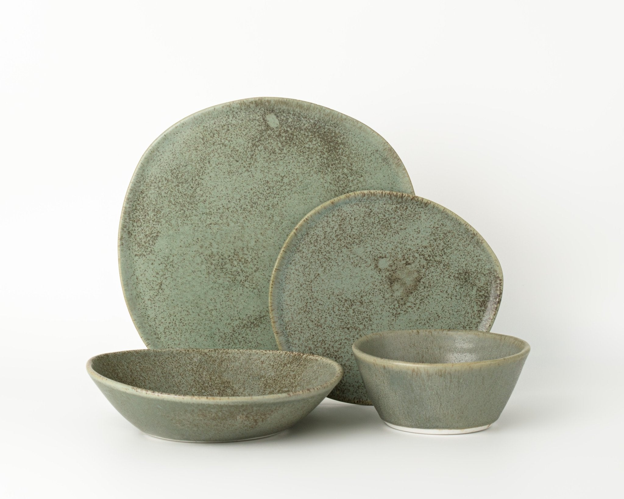 4 Piece Ripple Dinner Setting - Paranoid Ranch