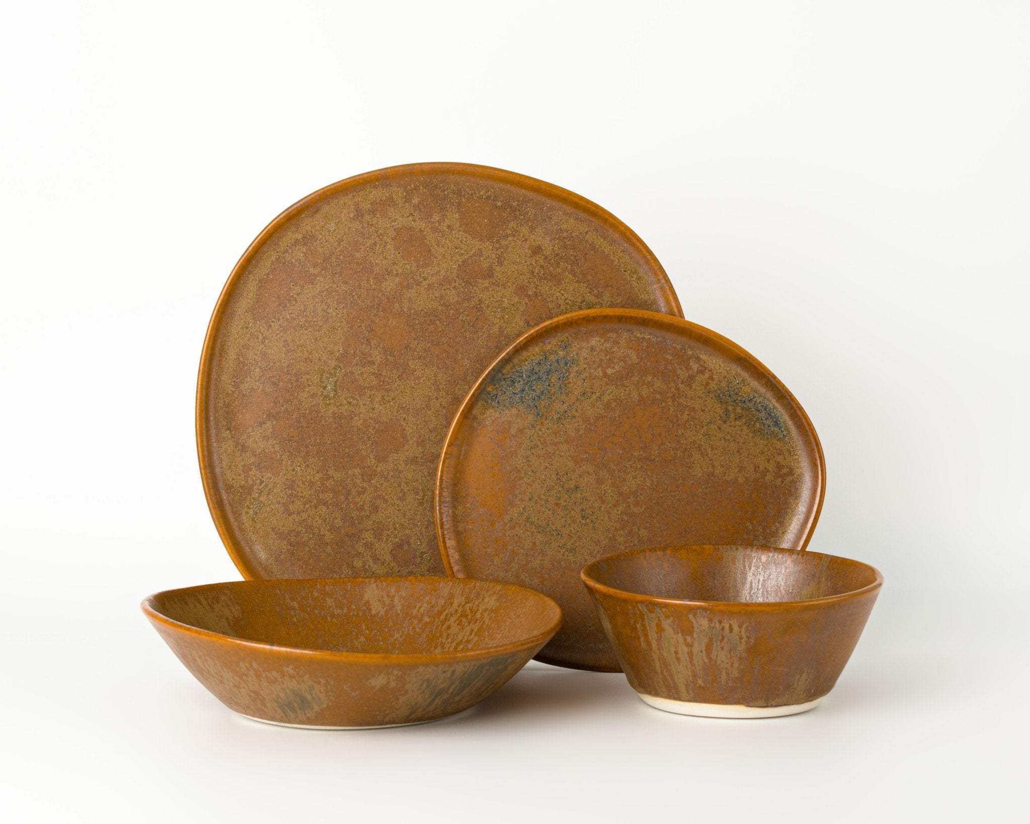 4 Piece Ripple Dinner Setting - Paranoid Ranch