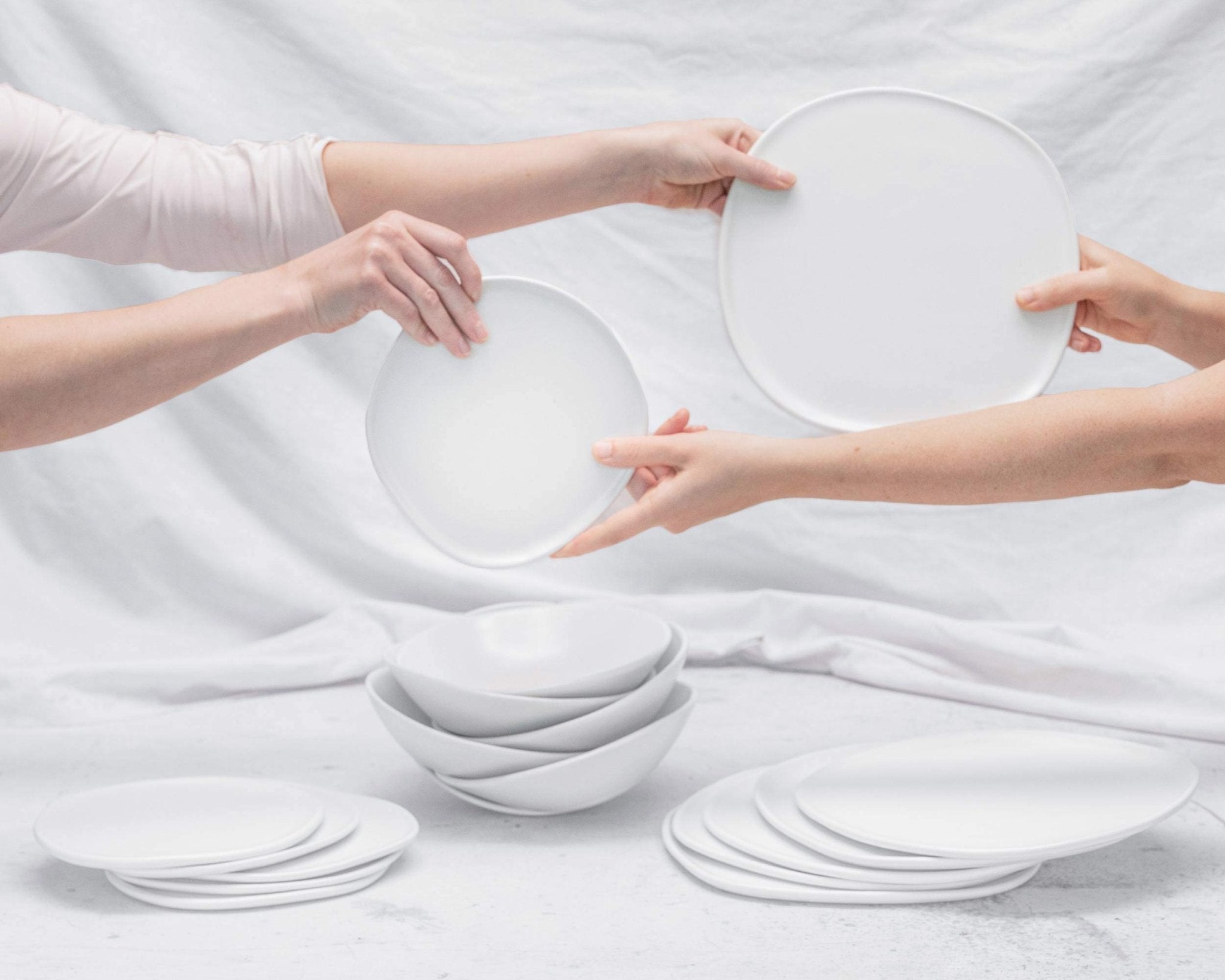 4 Piece Ripple Dinner Setting - Paranoid Ranch