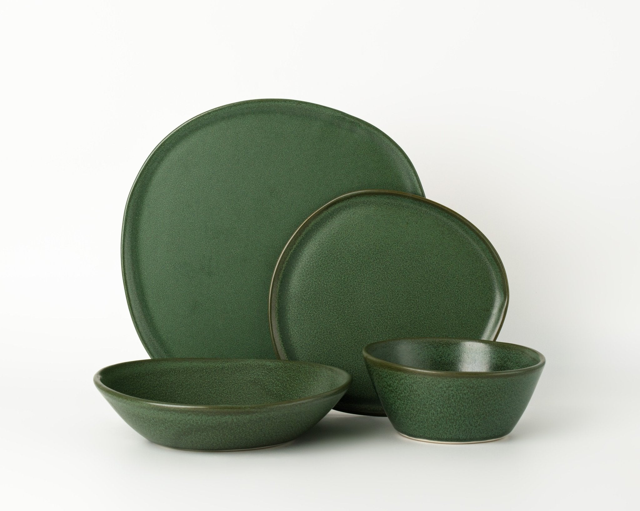 4 Piece Ripple Dinner Setting - Paranoid Ranch