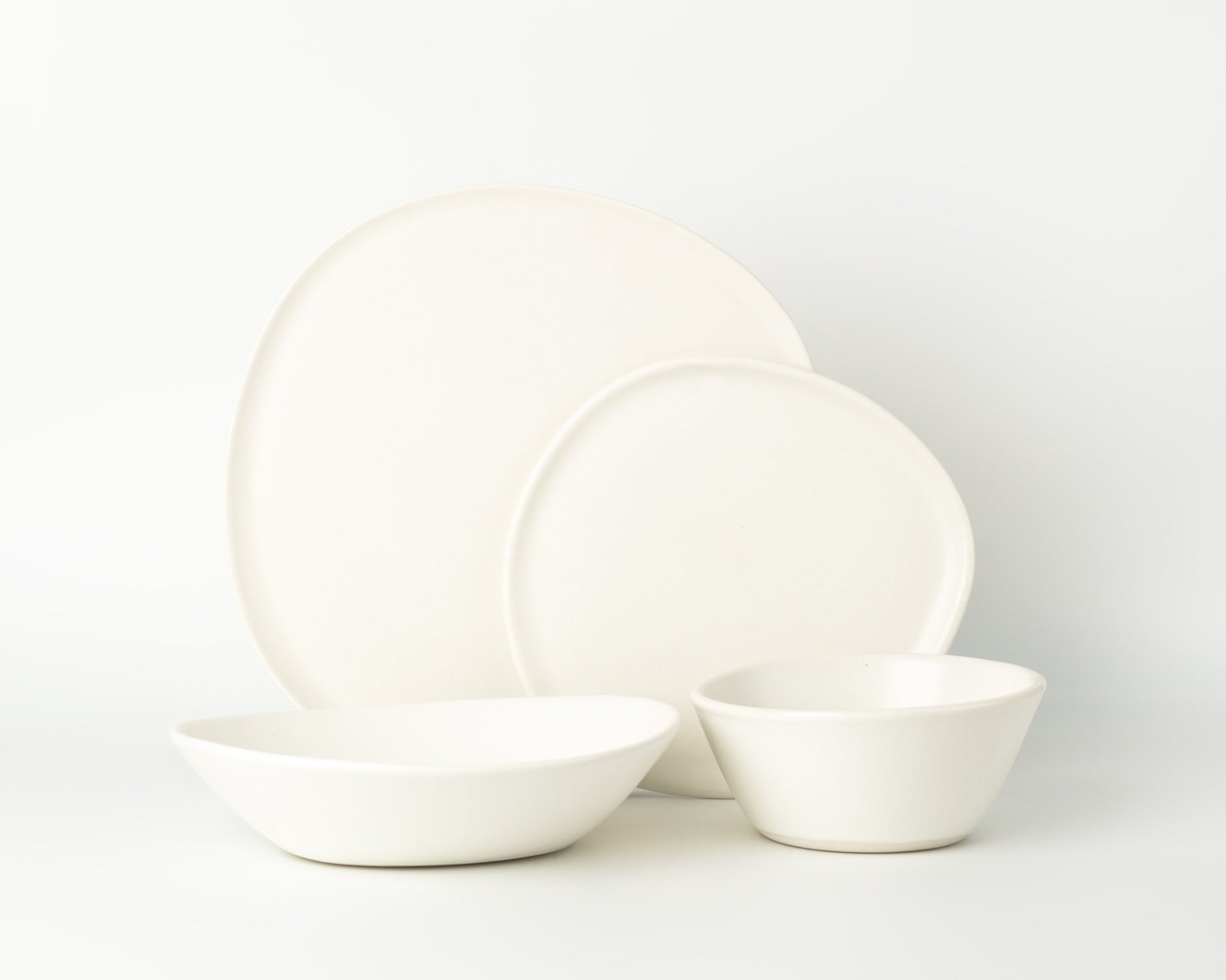 4 Piece Ripple Dinner Setting - Paranoid Ranch