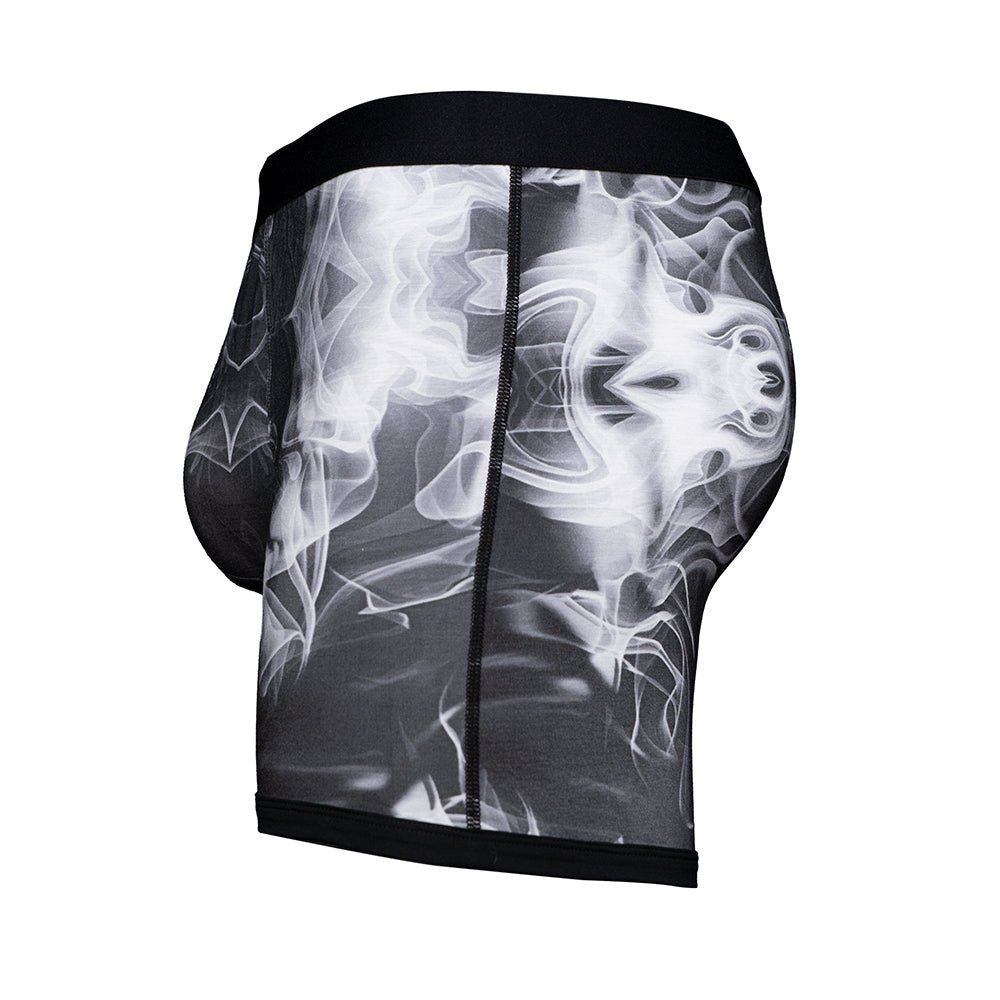 4.0 Bamboo 5" Boxer Brief - Zen Pouch™ Duo - Paranoid Ranch