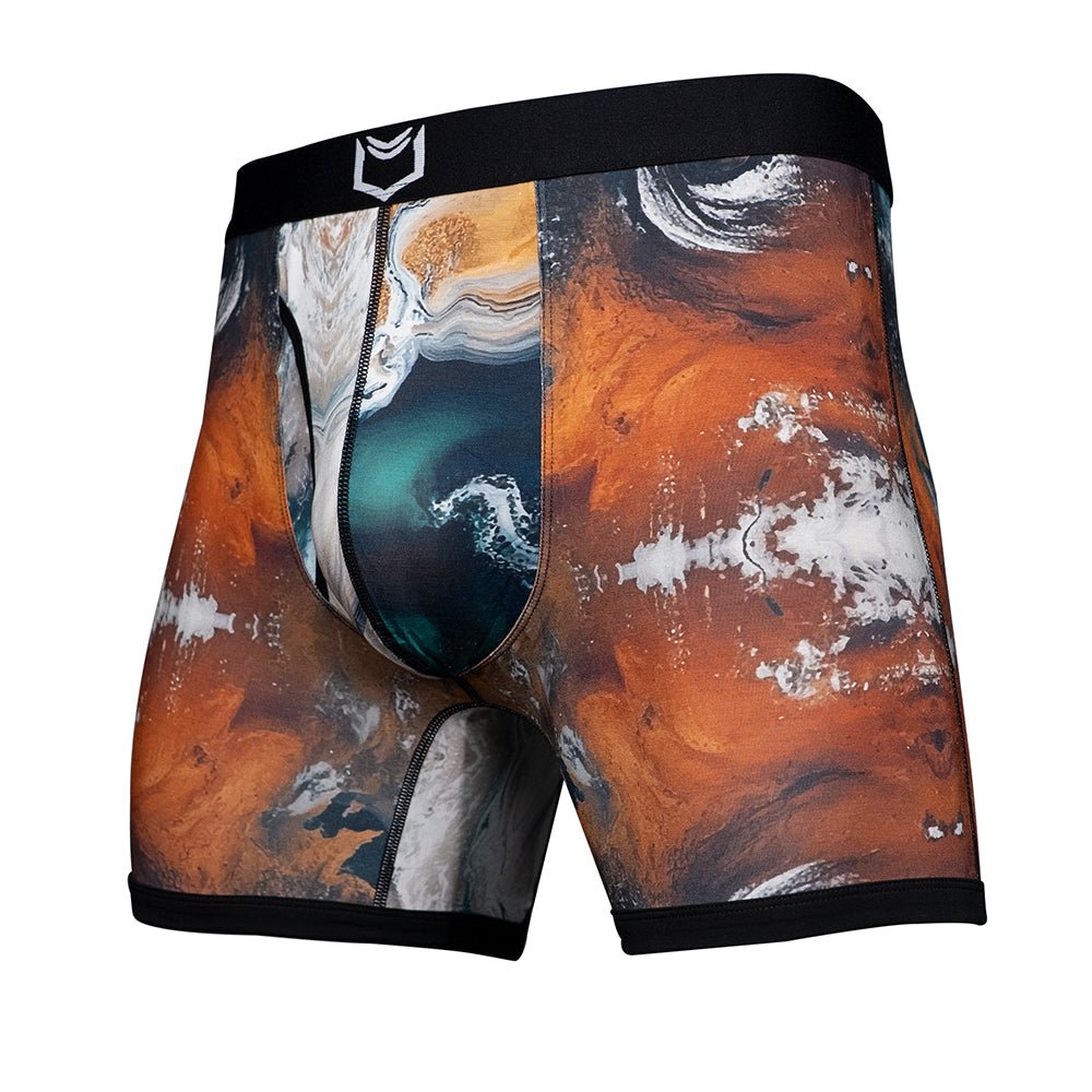 4.0 Bamboo 5" Boxer Brief - Zen Pouch™ Duo - Paranoid Ranch