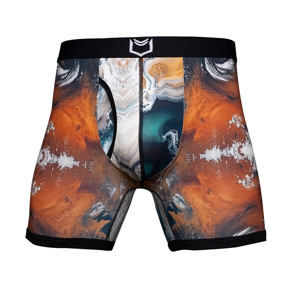 4.0 Bamboo 5" Boxer Brief - Zen Pouch™ Duo - Paranoid Ranch
