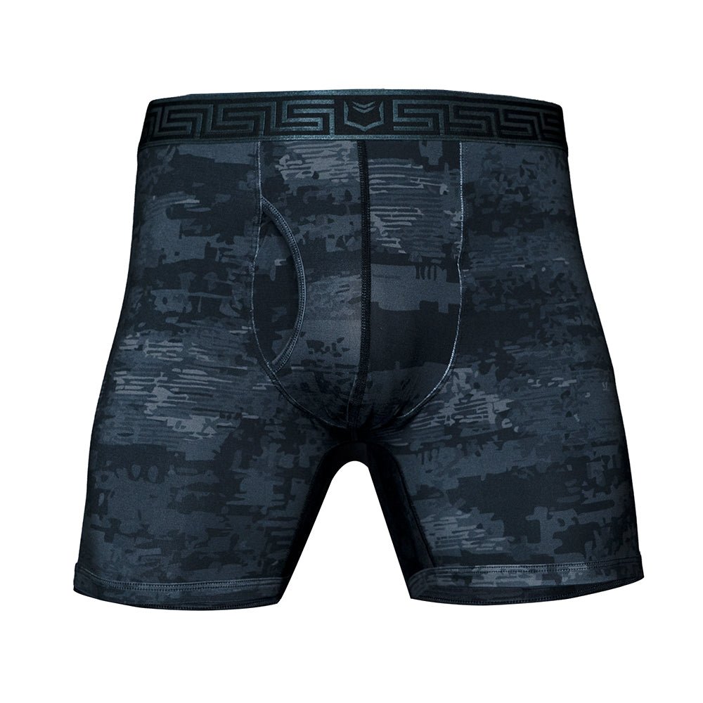 4.0 Bamboo 5" Boxer Brief - Zen Pouch™ Duo - Paranoid Ranch