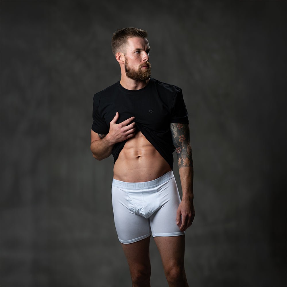4.0 Bamboo 5" Boxer Brief - Zen Pouch™ Duo - Paranoid Ranch