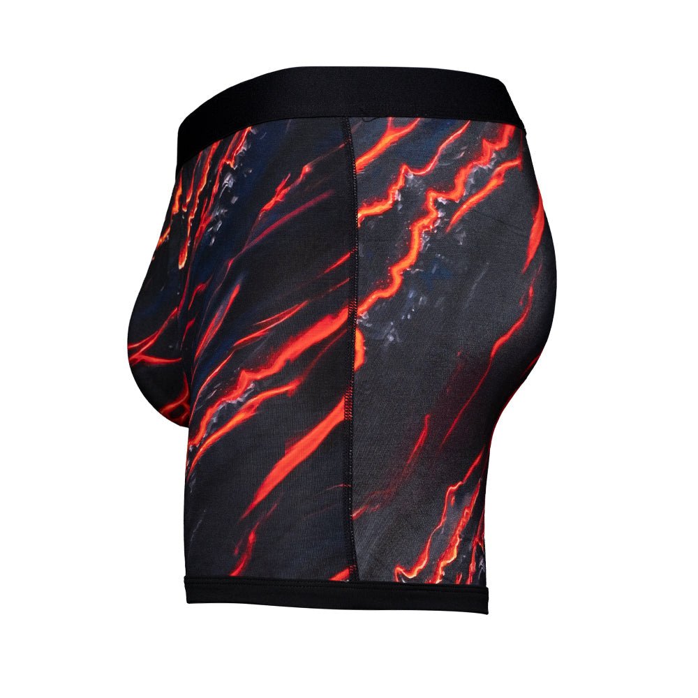 4.0 Bamboo 5" Boxer Brief - Zen Pouch™ Duo - Paranoid Ranch