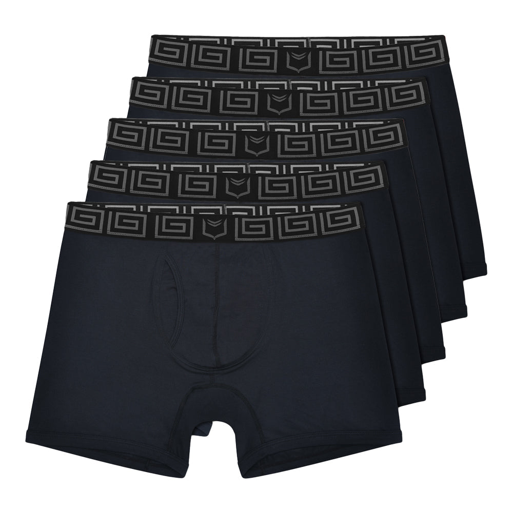 4.0 Bamboo 5" Boxer Brief - Zen Pouch™ Duo (5 Pack) - Paranoid Ranch