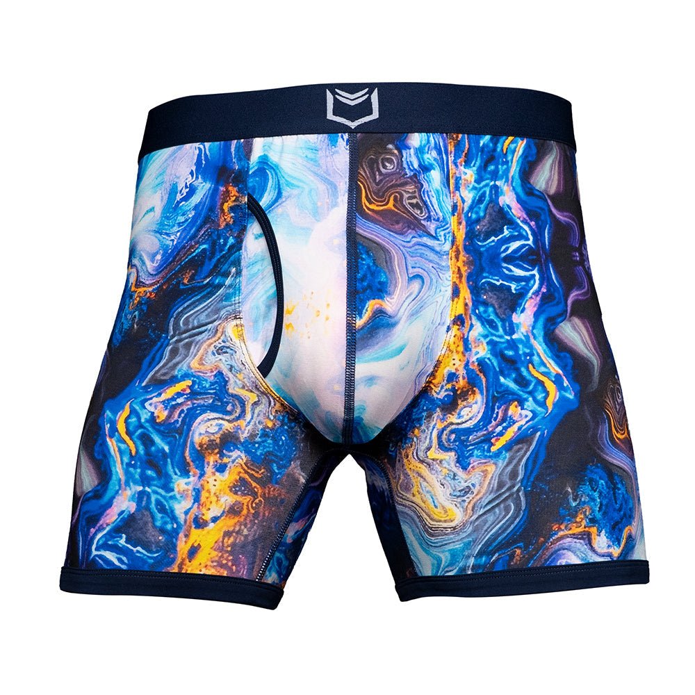 4.0 Bamboo 5" Boxer Brief - Zen Pouch™ Duo - Paranoid Ranch
