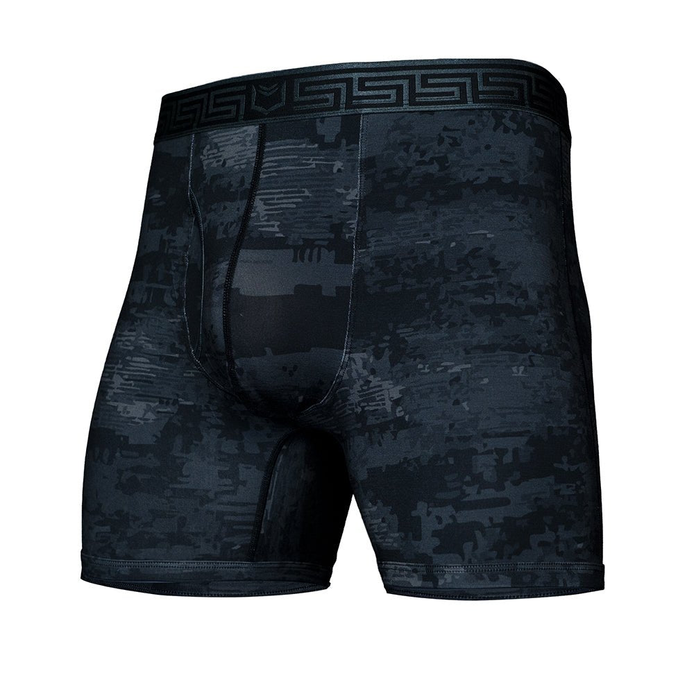 4.0 Bamboo 5" Boxer Brief - Zen Pouch™ Duo - Paranoid Ranch