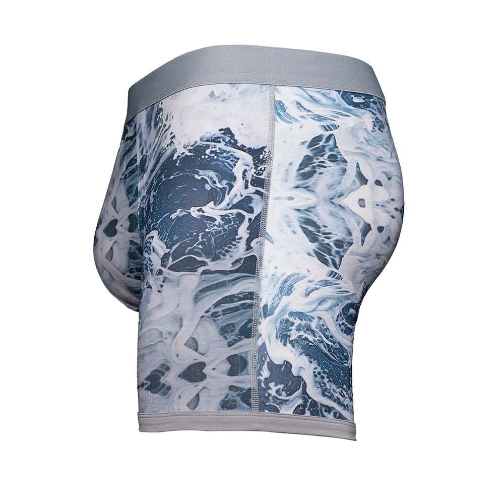4.0 Bamboo 5" Boxer Brief - Zen Pouch™ Duo - Paranoid Ranch