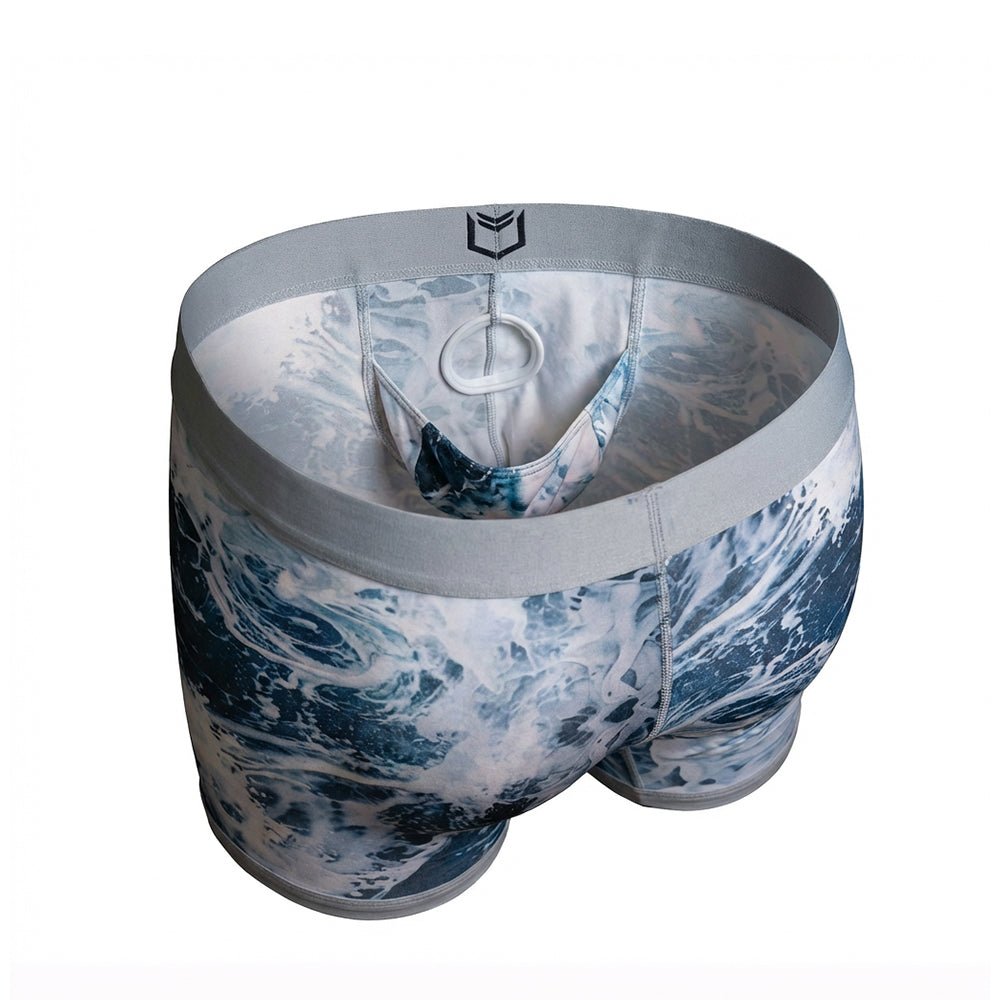 4.0 Bamboo 5" Boxer Brief - Zen Pouch™ Duo - Paranoid Ranch