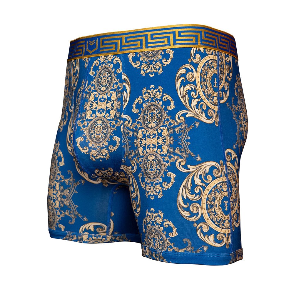 4.0 Bamboo 5" Boxer Brief - Zen Pouch™ Duo - Paranoid Ranch