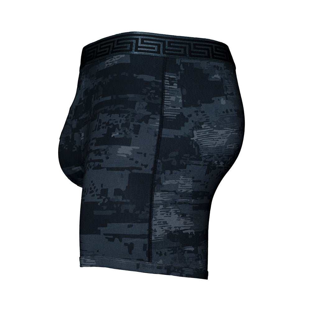 4.0 Bamboo 5" Boxer Brief - Zen Pouch™ Solo - Paranoid Ranch