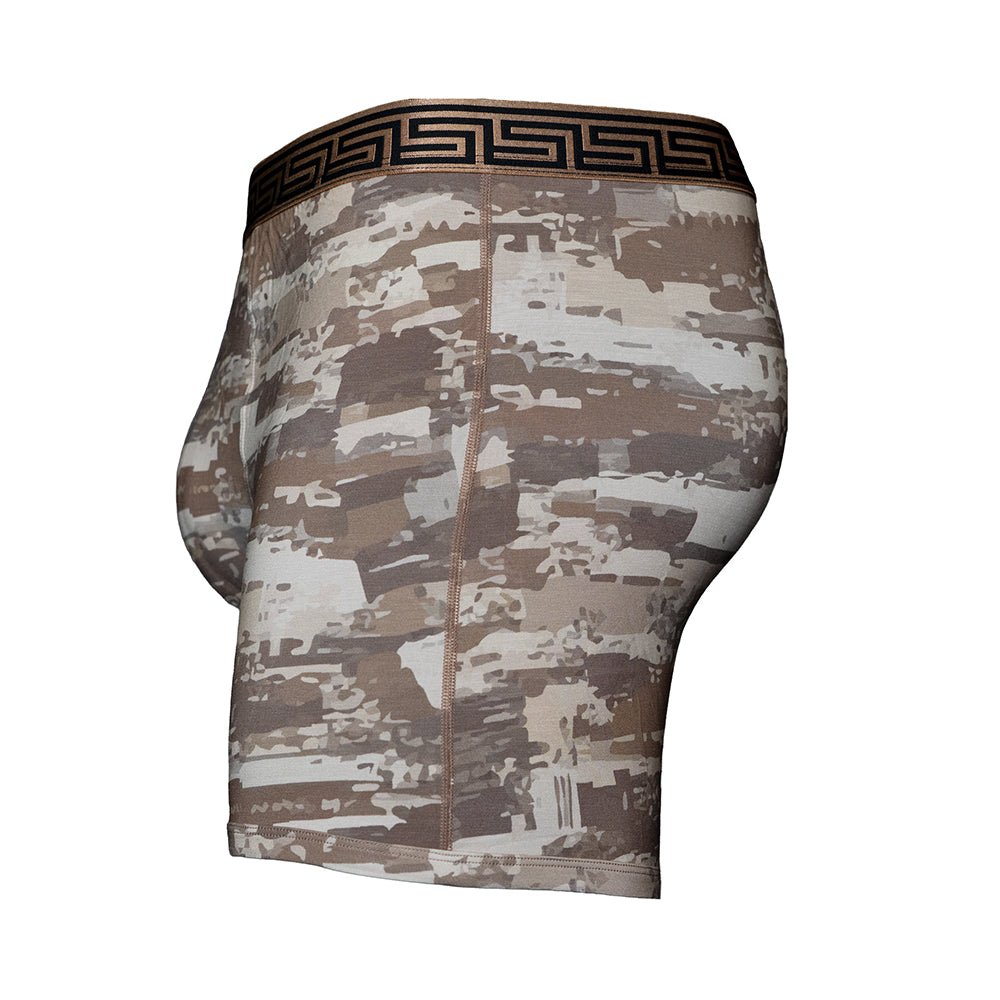 4.0 Bamboo 5" Boxer Brief - Zen Pouch™ Solo - Paranoid Ranch