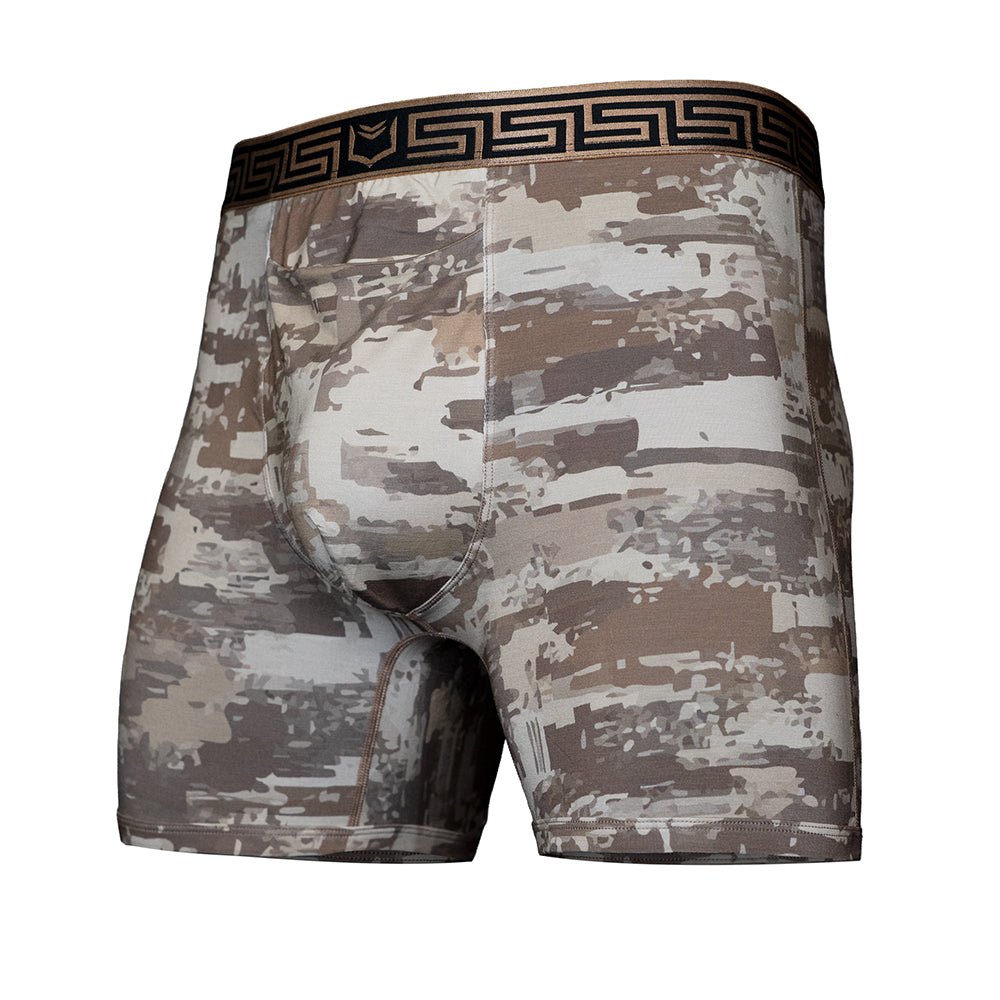4.0 Bamboo 5" Boxer Brief - Zen Pouch™ Solo - Paranoid Ranch