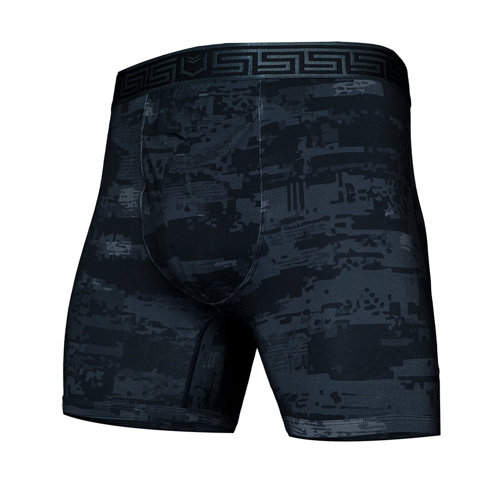 4.0 Bamboo 5" Boxer Brief - Zen Pouch™ Solo - Paranoid Ranch