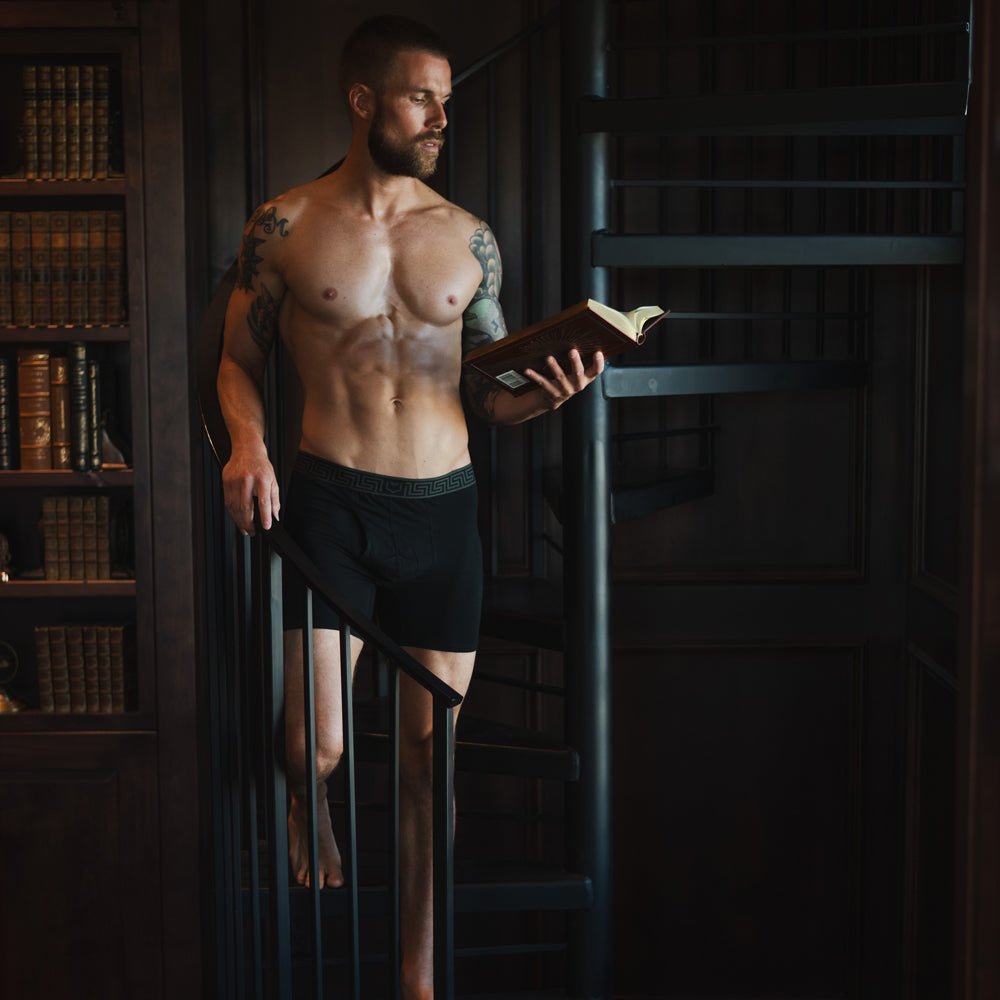4.0 Bamboo AirFlow 5" Boxer Brief - Zen Pouch™ Duo - Paranoid Ranch