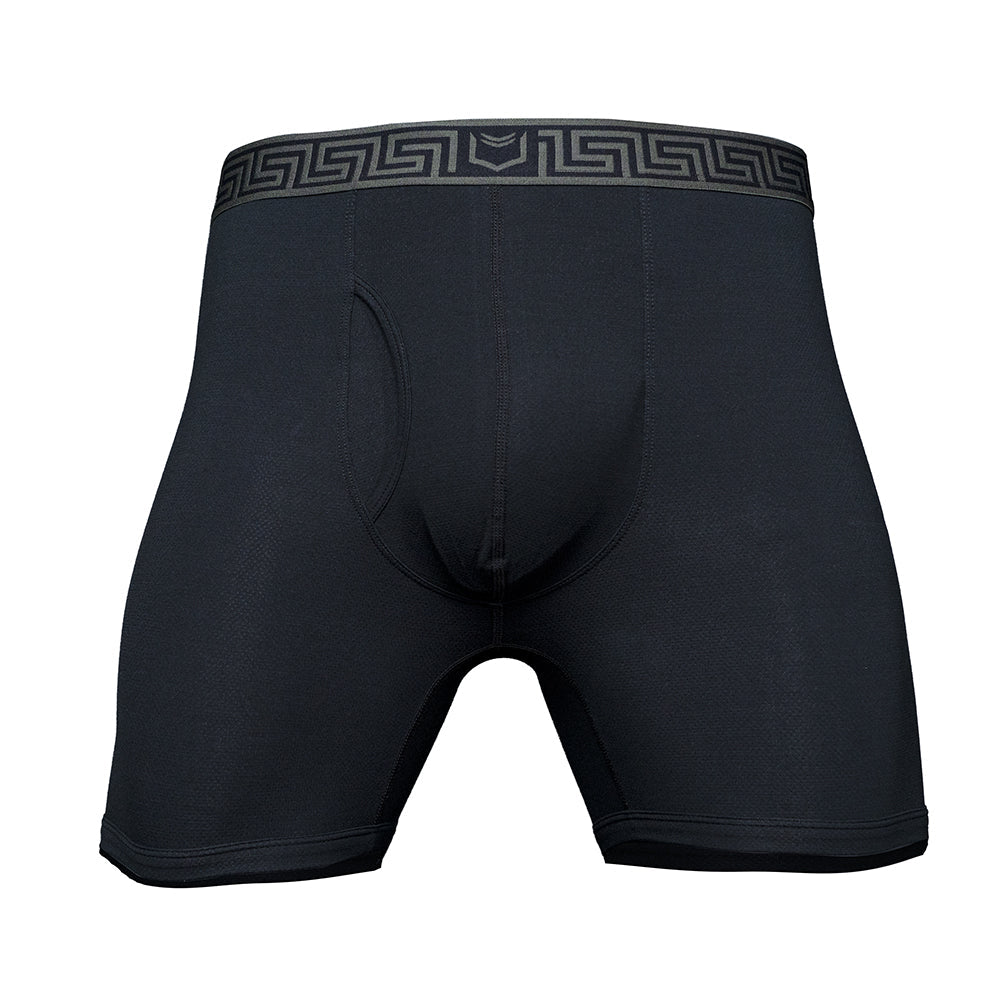 4.0 Bamboo AirFlow 5" Boxer Brief - Zen Pouch™ Duo - Paranoid Ranch