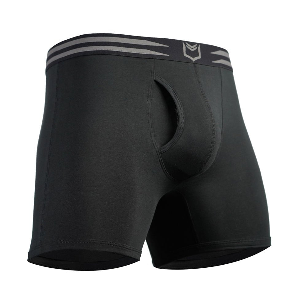 4.0 Cotton 5" Boxer Brief - Zen Pouch™ Duo (3 Pack) - Paranoid Ranch