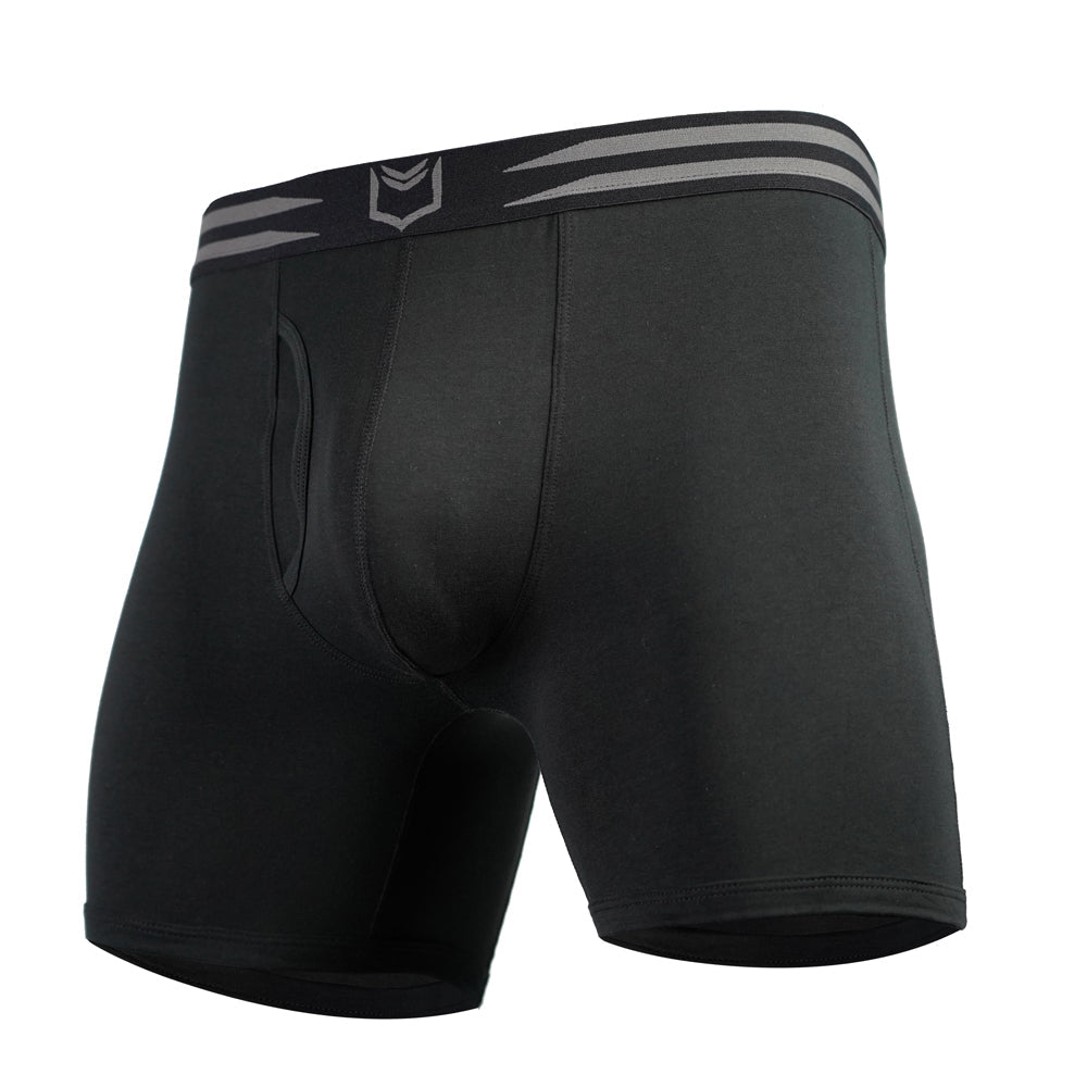 4.0 Cotton 5" Boxer Brief - Zen Pouch™ Duo (3 Pack) - Paranoid Ranch