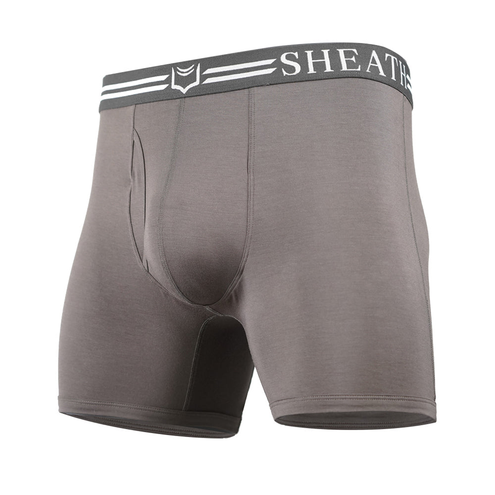 4.0 Modal 5" Boxer Brief - Zen Pouch™ Duo (5 Pack) - Paranoid Ranch
