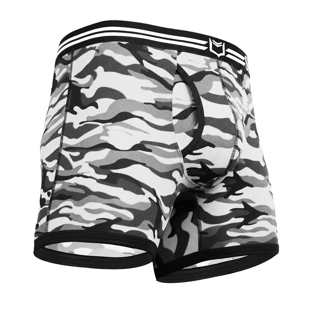 4.0 Polyester 5" Boxer Brief 5" - Zen Pouch™ Duo (4 Pack) - Paranoid Ranch