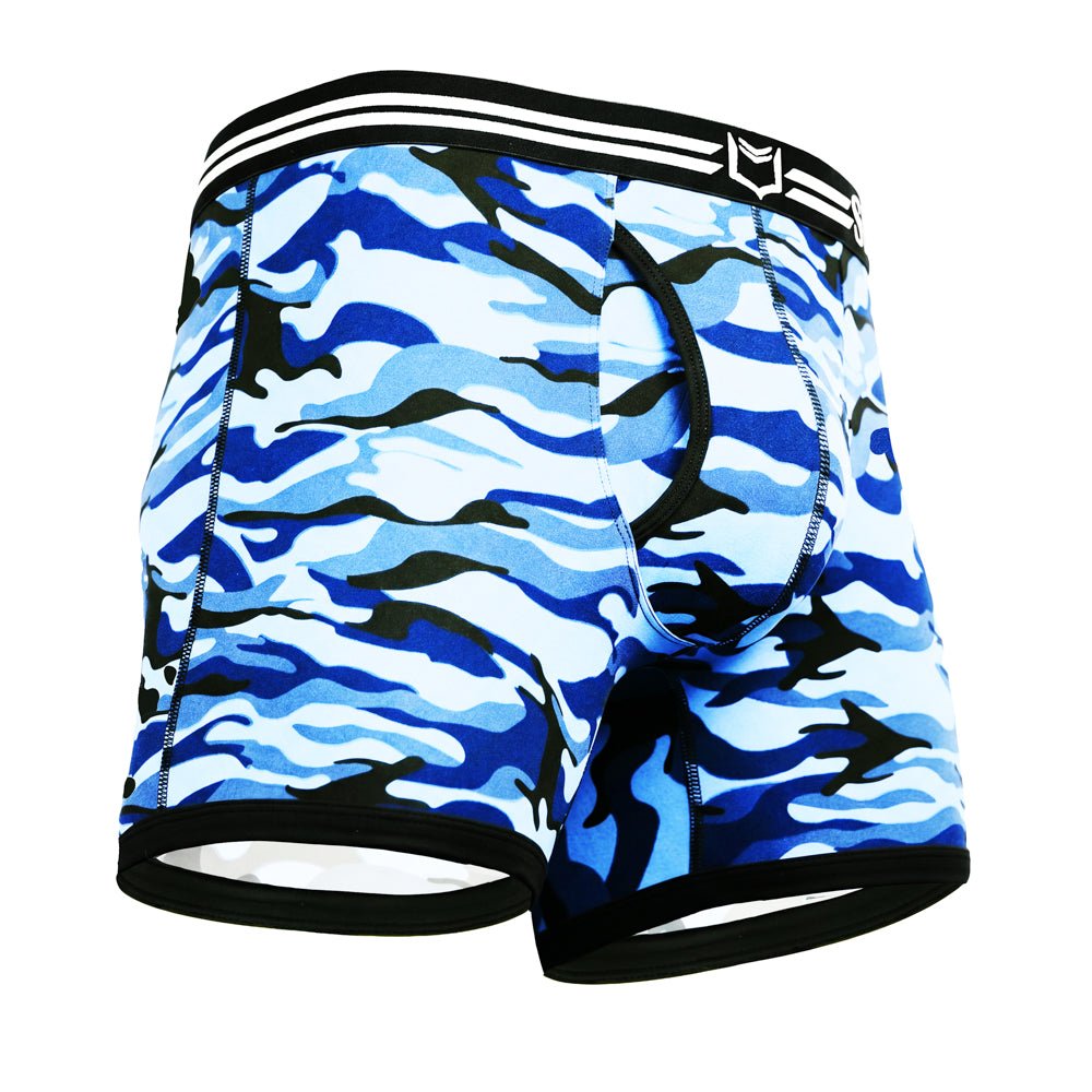 4.0 Polyester 5" Boxer Brief 5" - Zen Pouch™ Duo (4 Pack) - Paranoid Ranch