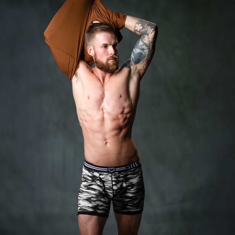 4.0 Polyester 5" Boxer Brief 5" - Zen Pouch™ Duo (4 Pack) - Paranoid Ranch