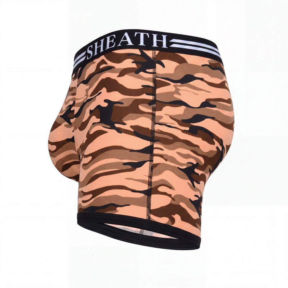 4.0 Polyester 5" Boxer Brief - Zen Pouch™ Duo - Paranoid Ranch
