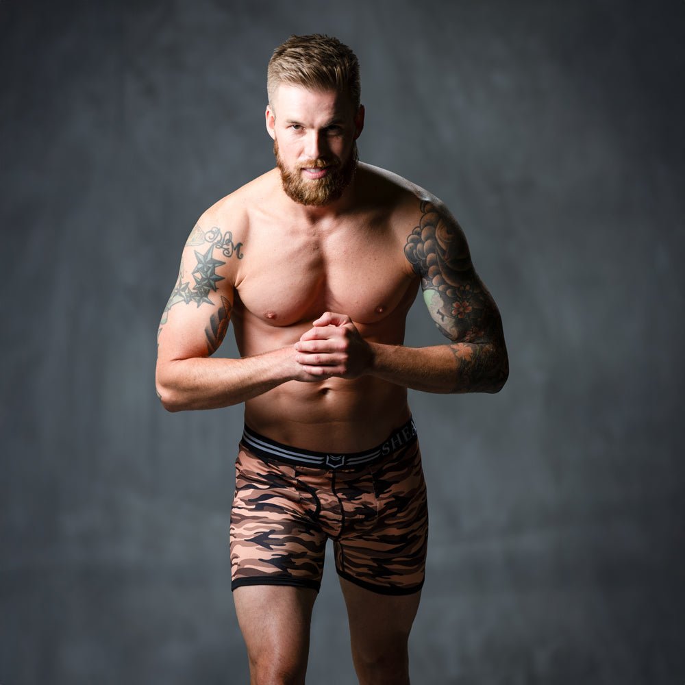 4.0 Polyester 5" Boxer Brief - Zen Pouch™ Duo - Paranoid Ranch